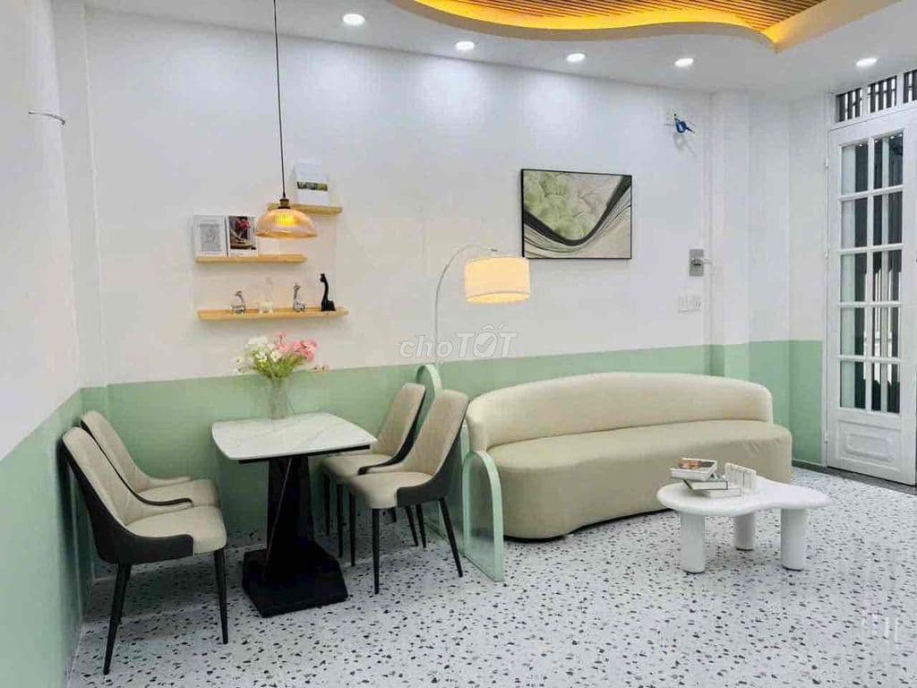 Dương bá trạc sau lưng mặt tiền 4 tấm đúc full nội thất sh hoàn công - Ảnh 2