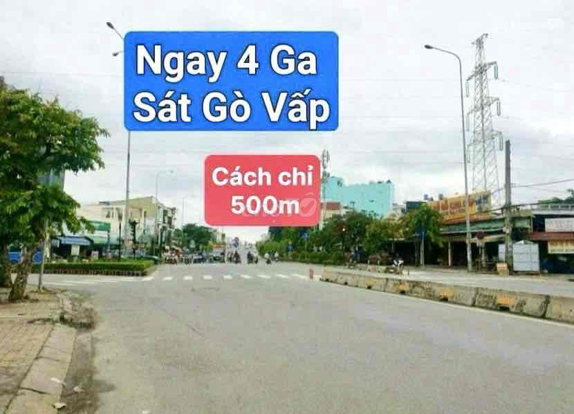 ĐẤT Q12 – 70M – 3.8 TỶ – 1 TRỤC THẲNG – HXH – NGAY NGÃ TƯ GA – TL16 –
