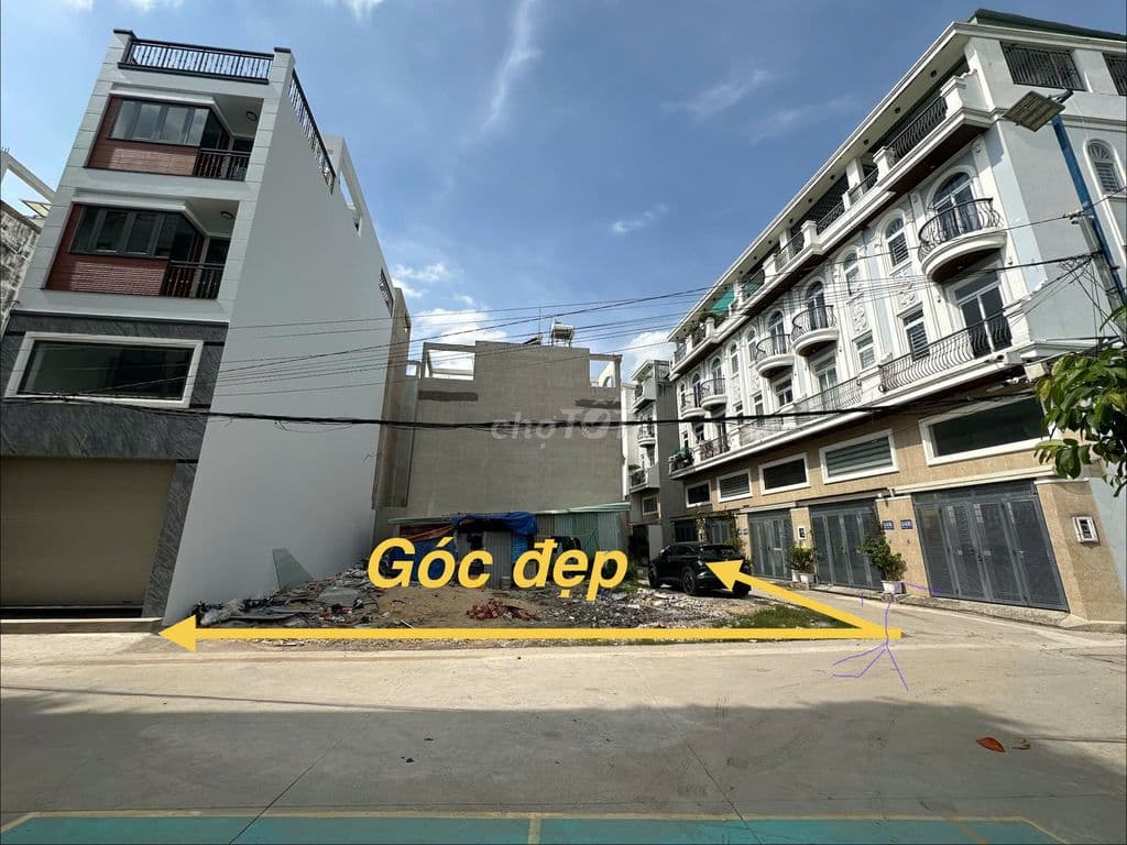 Bán lô đất đẹp 854 Thống Nhất, P15, Gò Vấp. Dt 4x13. Giá 5 tỷ