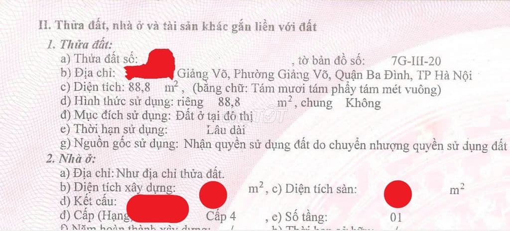 Nợ ngân hàng chính chủ bán gấp nhà 5 tầng Giảng Võ, giá rẻ 156tr/m2 - Ảnh 2
