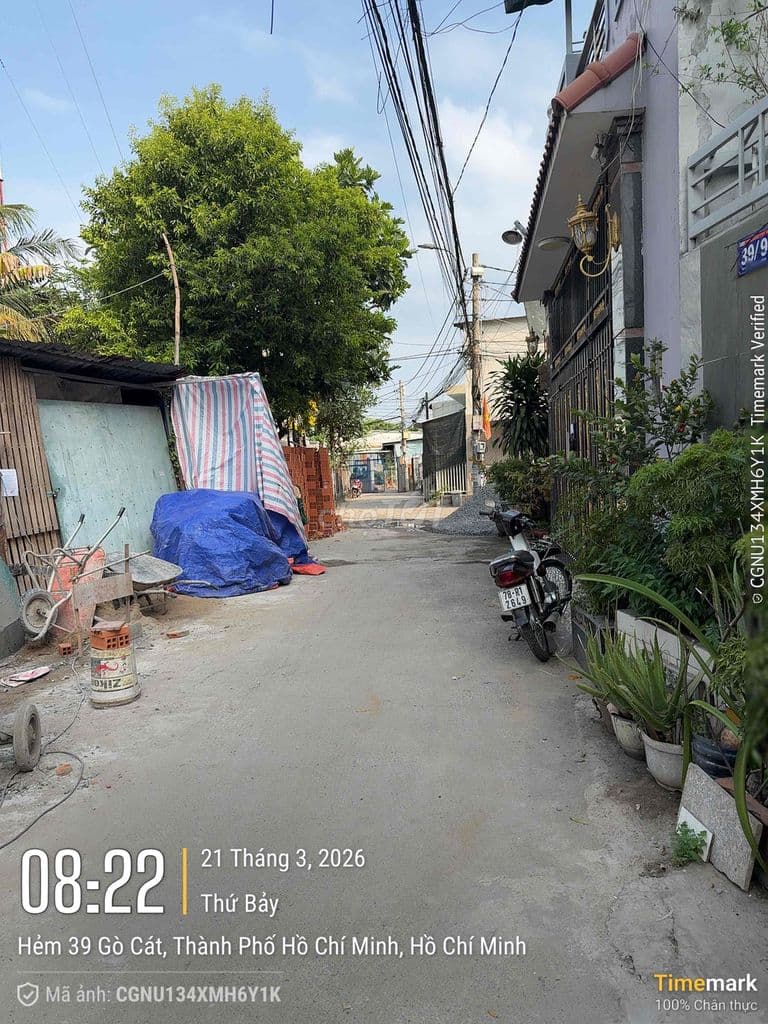 Chính chủ bán gấp đất nền đường Gò Cát 80m2 giá 4tỷ sổ hồng, hẻm 5m - Ảnh 2