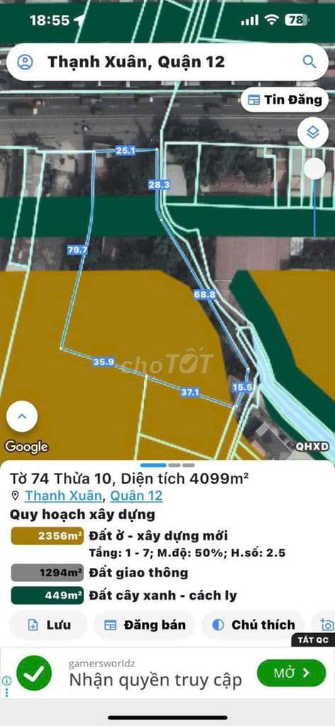 Bán đất QL1A