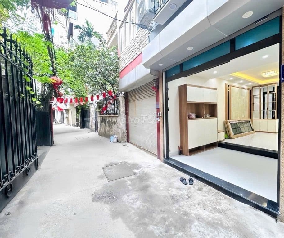 NHÀ 6 TẦNG -LẠC LONG QUÂN-CẦU GIẤY –NGÕ Ô TÔ 7 CHỖ QUA NHÀ