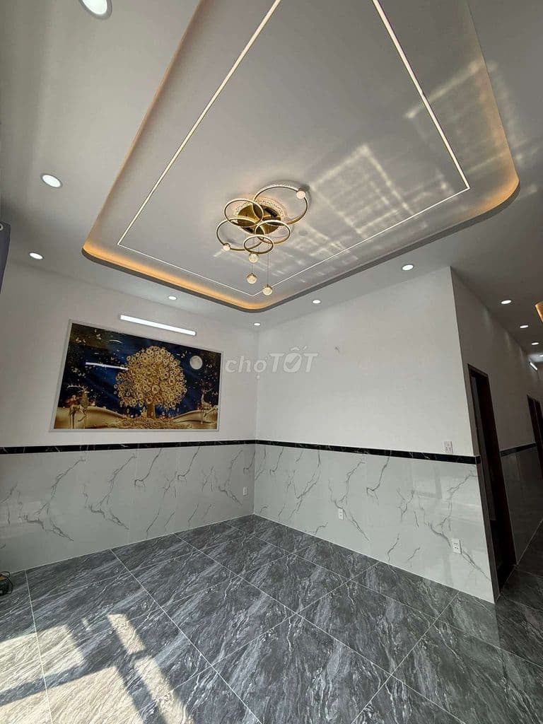 Nhà 6,7x21, hẻm xe hơi Nguyễn Thị Thử vô 199m gần CV Sinh Thái Hóc Môn - Ảnh 3