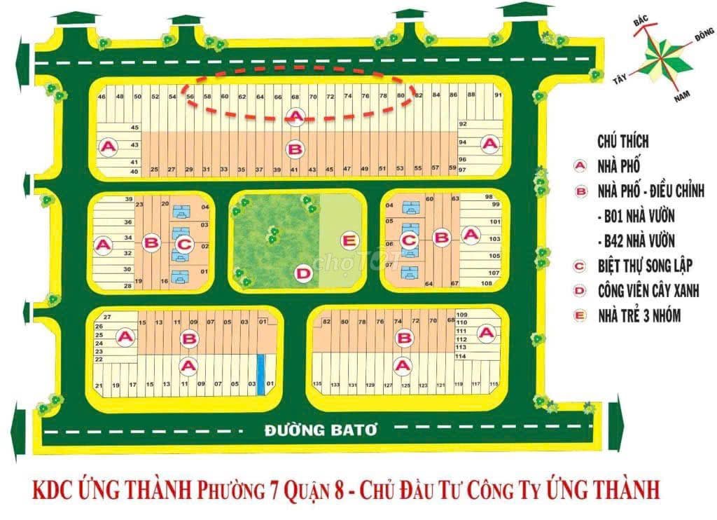 Bán Đất 4x22m (88m2) KDC ứng Thành P7Q8 - Ảnh 2