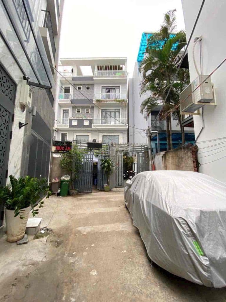 nhà mới xây kiên cố, hxh, khu đồng bộ, không ngập