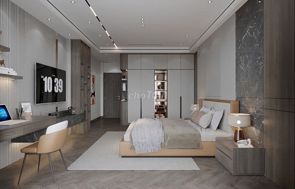 Bán nhà Bồ Đề, 45m2 x 4 tầng đẹp, MT: 4m, ngõ ô tô vào - Ảnh 3