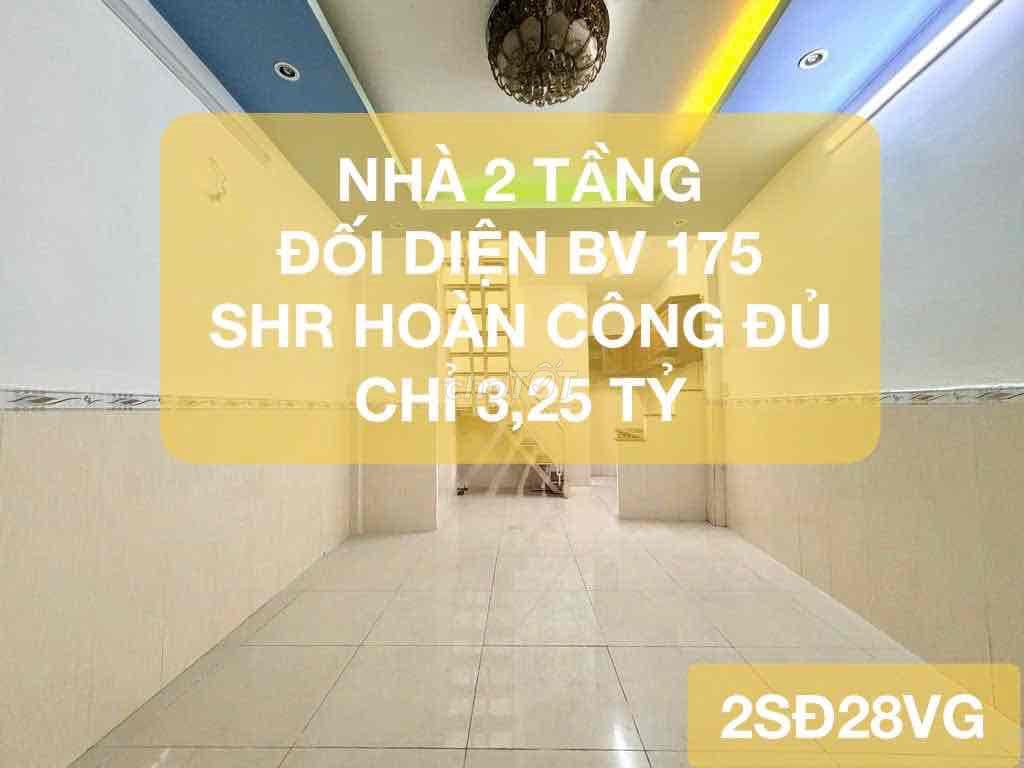 Nhà ngay Nguyễn Kiệm, đối diện bv 175, giáp sân bay TSN chỉ 3,25 tỷ