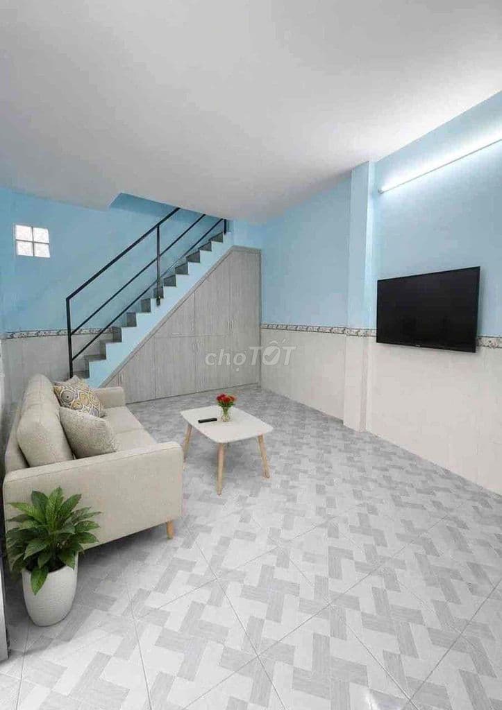 BÁN NHÀ GẦN MẶT TIỀN - TÂN BÌNH - LẠC LONG QUÂN - DTSD 55 M2 - NHỈNH 4