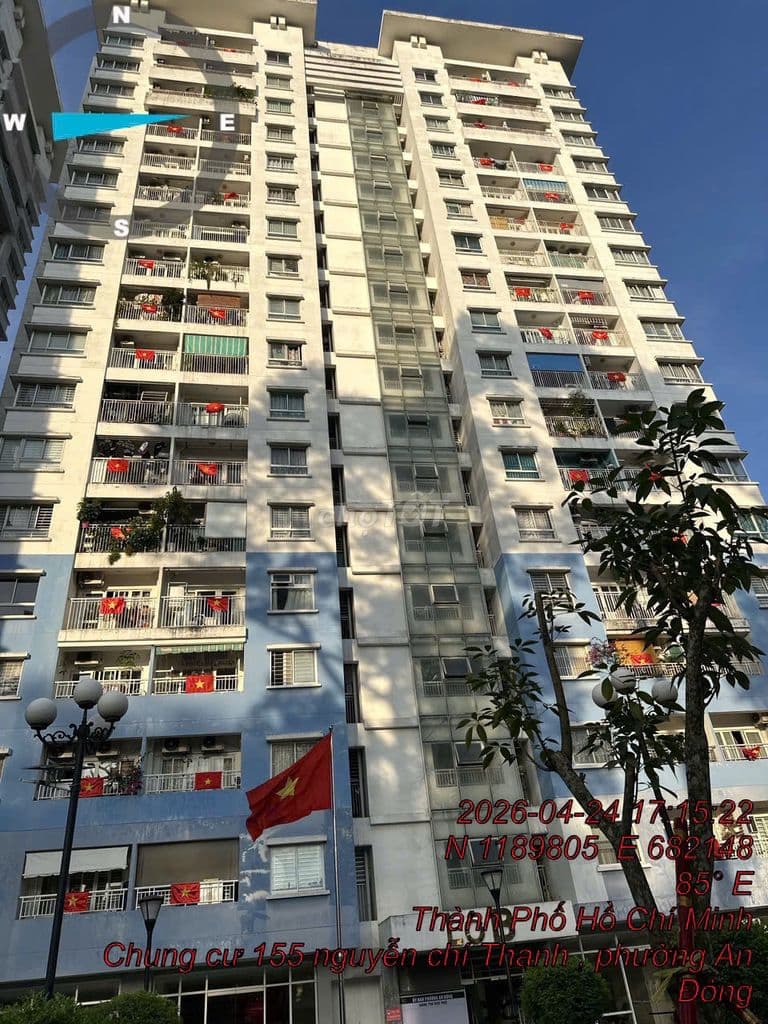Căn hộ 2PN, 1WC tại Chung cư 155 Nguyễn Chí Thanh, 4,05 tỷ - Ảnh 2