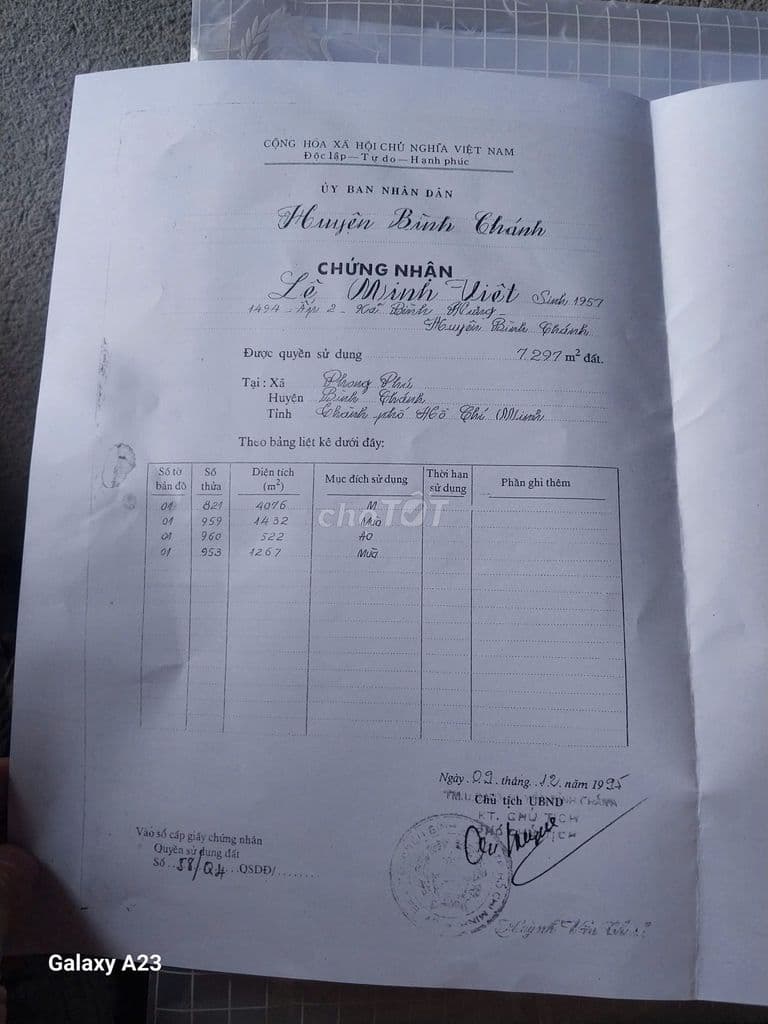 BÁN 11600m2 DIỆN TÍCH ĐẤT TRỒNG LÚA - AO - CÓ 200M DIỆN TÍCH ĐẤT THỔ - Ảnh 2