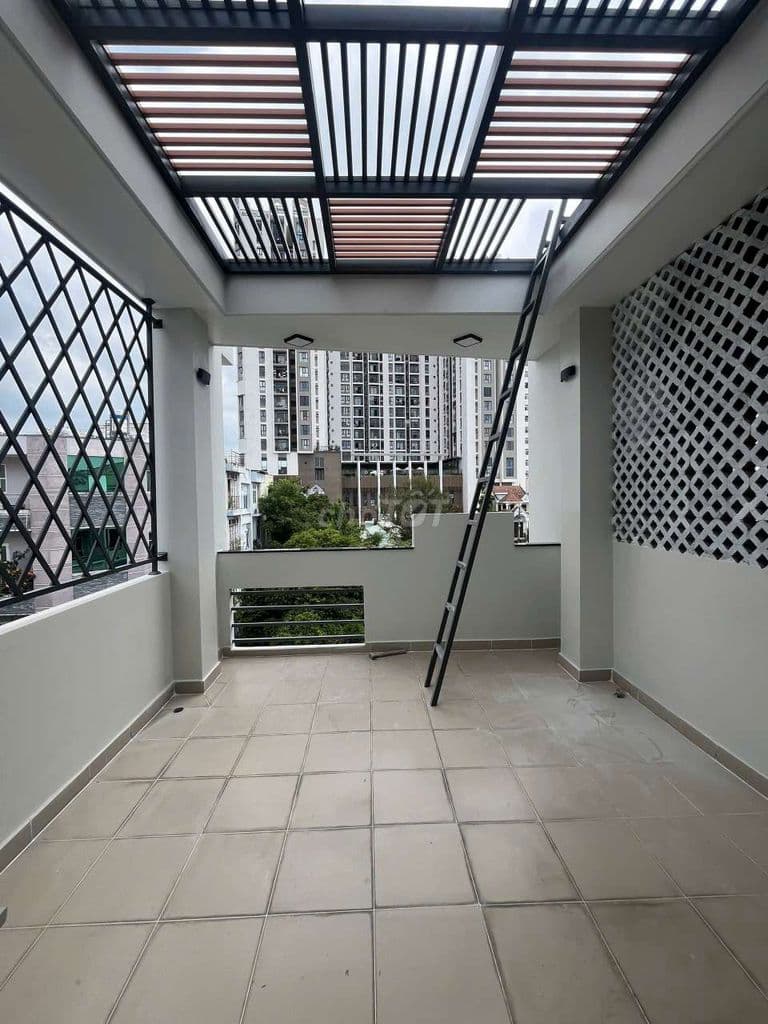 nhà mới KDC Bình Phú 1 4x19 1 trệt 3 lầu - Ảnh 3