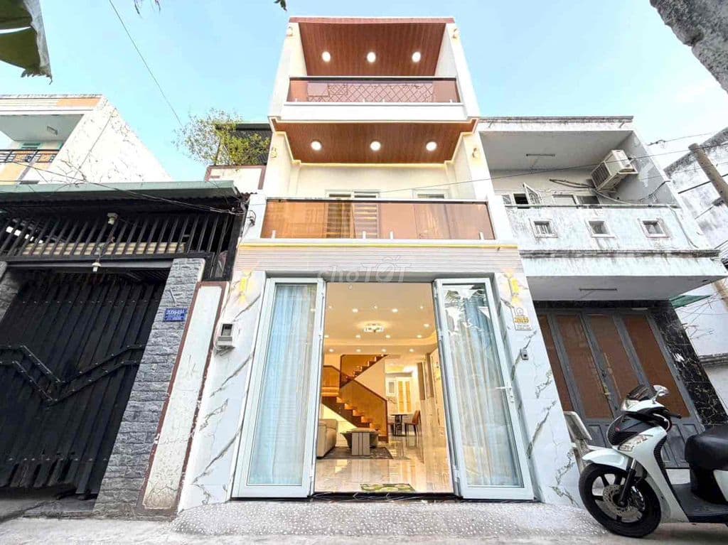 ✅ Nhà mặt tiền kinh doanh, hẻm ô tô vf3, kế Quận 7, Hỗ trợ vay 70%