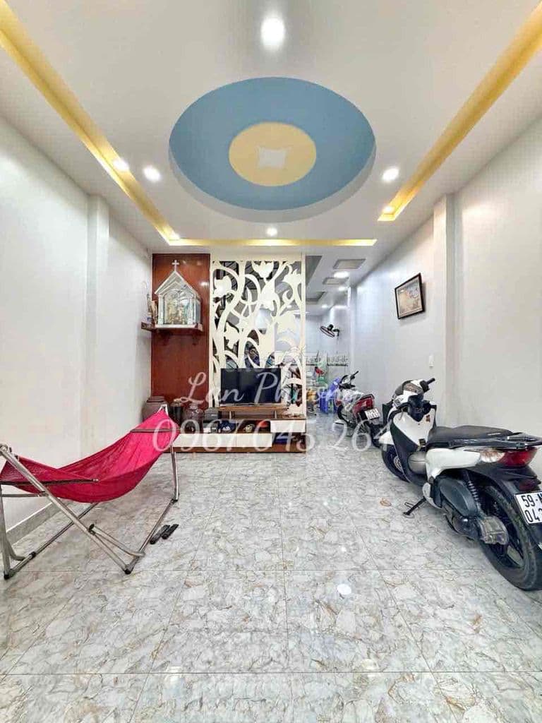 NHÀ SÁT HẺM XE HƠI - THÔNG SỐ CHUẨN - NỞ HẬU - KHU HIMLAM QUẬN 7 - NH - Ảnh 3