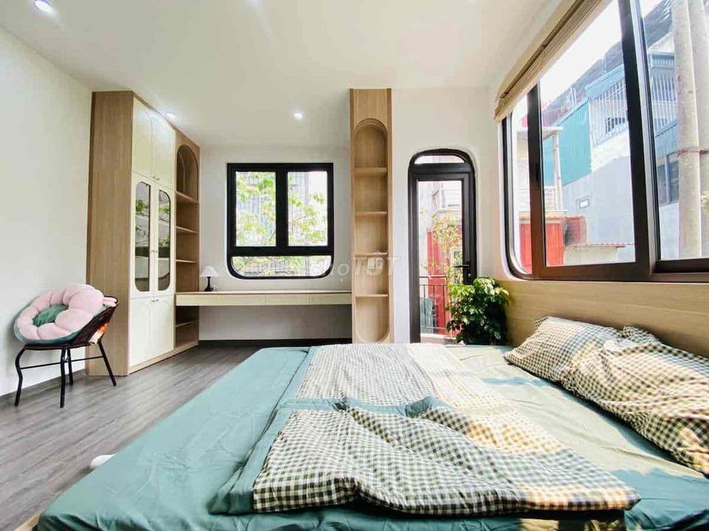 Hiếm! Cát Linh, 30m ra phố, ngõ thông, nhà xây mới, full đồ, 31m*5T - Ảnh 2