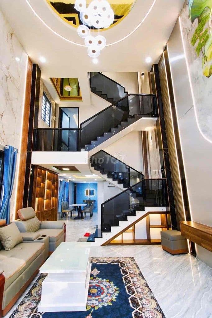 Nhà rẻ 4 tầng hoàn công hẻm xe hơi ngay chợ Đầu Mối Tam Bình Thủ Đức