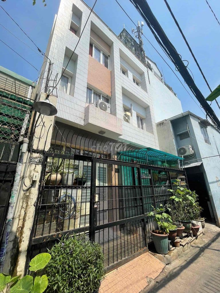 Bán nhà 4 tầng đẹp HXH sát MT Phan Văn Trị, 5PN, DT 45m2 chỉ 7 tỷ