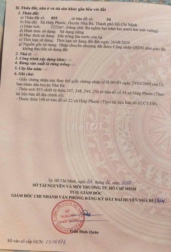 Đất nông nghiệp Hiệp Phước - Ảnh 3