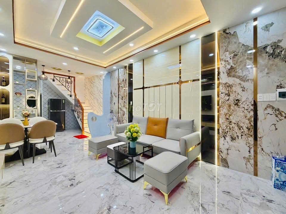 Nhà HXH CX Phú Lâm A, 44 m2 3 tầng BTCT, 3 PN 2WC, khu an ninh cao. - Ảnh 2