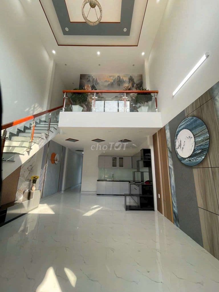 nhà mới Xây 1 Trệt 1 Lầu, 5X22 Thổ Cư, Xã phước Vĩnh an Củ Chi - Ảnh 3