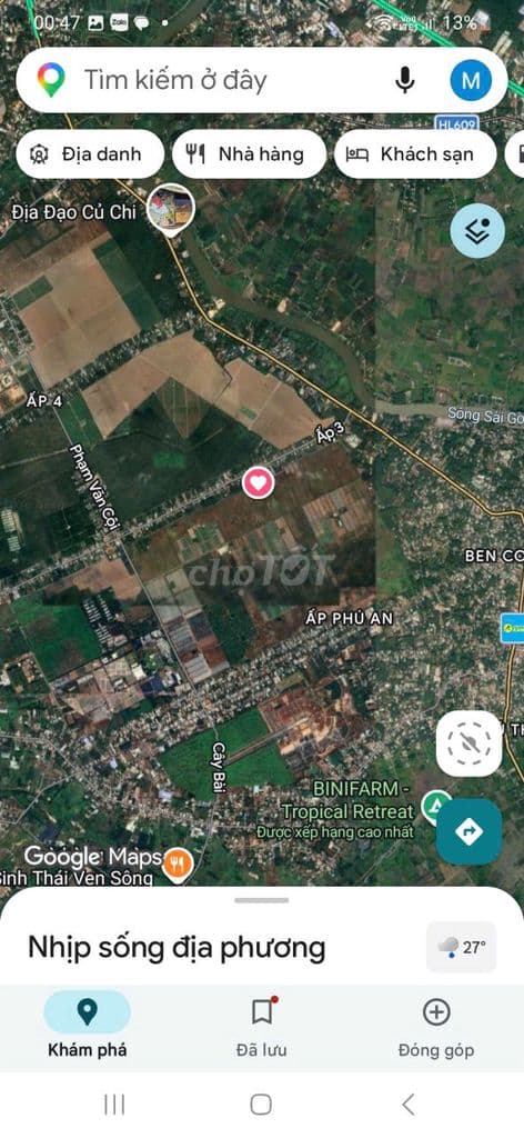 Bán Đất Thổ Cư Đường Nhựa - Bùi Thị Điệt - Phạm Văn Cội - Củ Chi