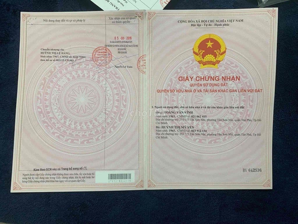 Bán nhà hẻm Tân Sơn Nhì, chính chủ - Ảnh 3