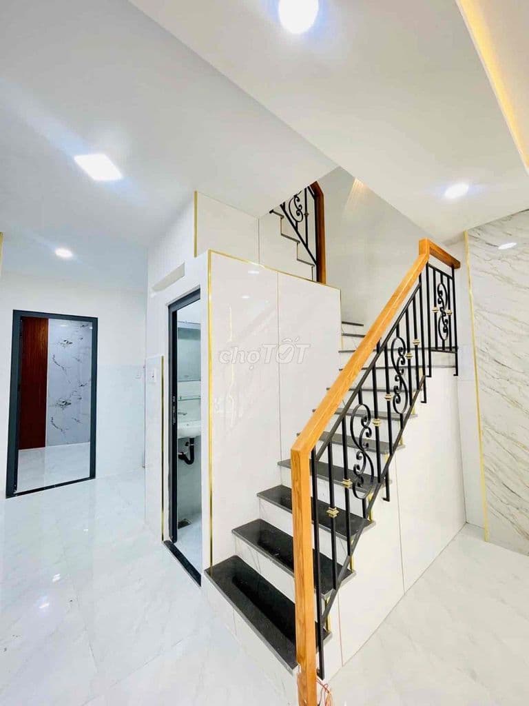 Nhà Mới Đẹp 44m2 Hơn 4 Tỷ SHR Không QH, Nguyễn Thị Tần P2 Q8 - Ảnh 2