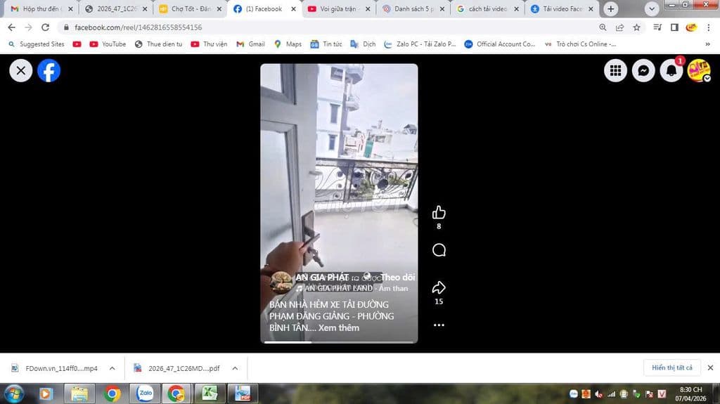 BÁN NHÀ HẺM XE TẢI ĐƯỜNG PHẠM ĐĂNG GIẢNG - PHƯỜNG BÌNH TÂN.
