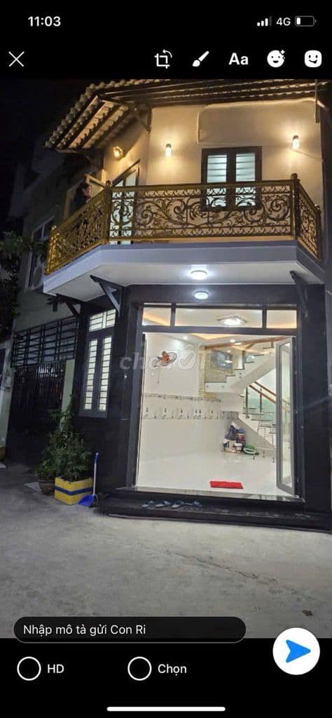 BÁN NHÀ ĐƯỜNG 26-3, P. BÌNH HƯNG HÒA, 38 M2, GIÁ 4,3 TỶ - Ảnh 3