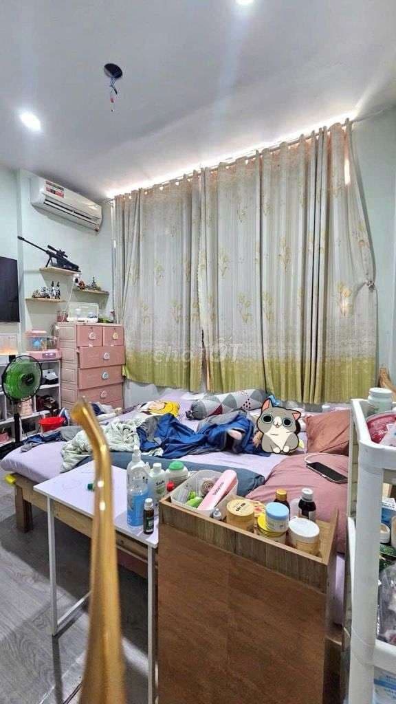 NHÀ BÁN TKTQ-4m x 7m,hẻm oto thông,3 tầng sân thượng,shr,hoàn công - Ảnh 3