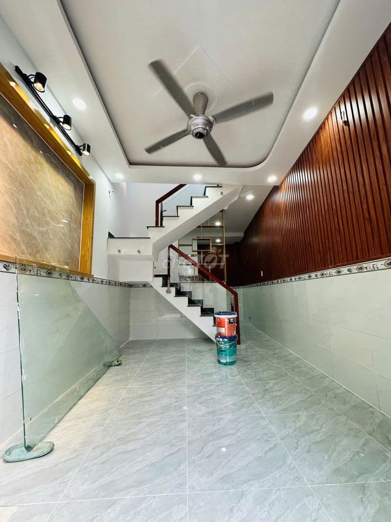 Nhà Lê Văn Khương 3,5x10 nở hậu chỉ 1ty389tr con bớt mạnh