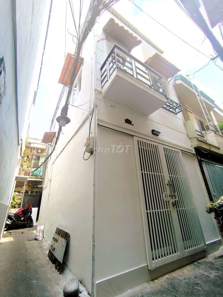 Bán nhà 3 tầng nở hậu gần Phan Văn Trị - 25m² - 3 PN - nhỉnh 4 tỷ - Ảnh 2