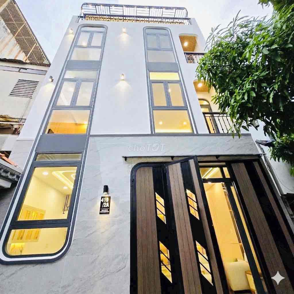 🛑 NHÀ MỚI 100% –4 TẦNG –HẺM XE HƠI – P3, Q.8