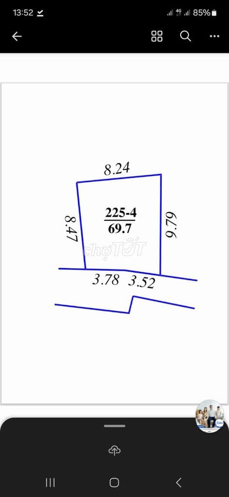 69.7m xuân đồng tân minh sóc sơn hà nội full thổ cư - Ảnh 3