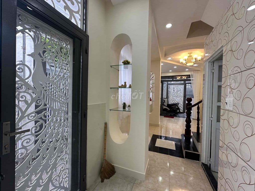 NHÀ GÓC 3 TẦNG MỚI ĐẸP ĐƯỜNG DƯƠNG BÁ TRẠC P2, Q8 - Ảnh 3