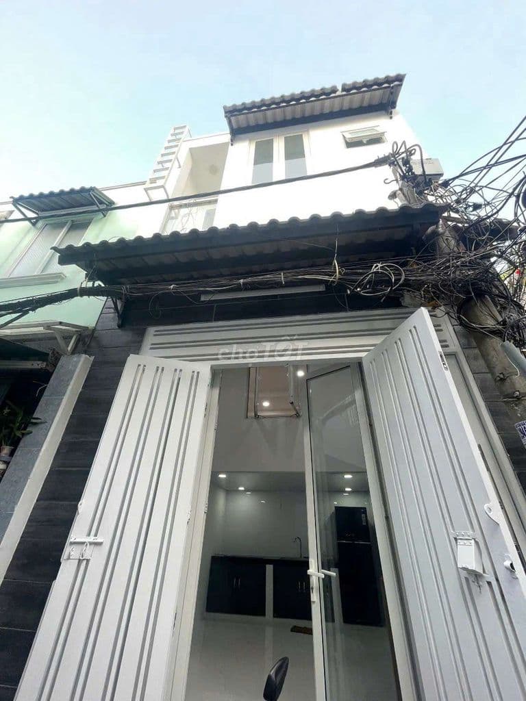 Nhà mới 2 lầu hẻm Phạm Thế Hiển P7 Q8