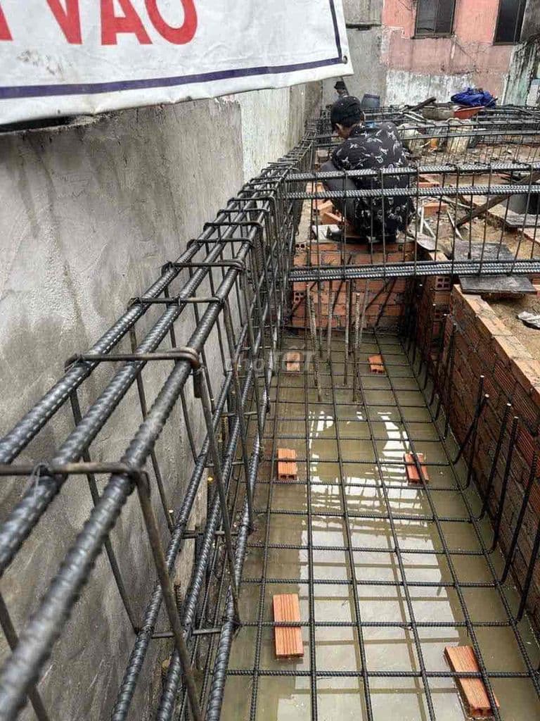 🏗️TTQ8 - BÁN ĐẤT XÂY CHDV – ĐÃ LÀM MÓNG 8 TẦNG – HẺM XE HƠI - CÁCH MẶT