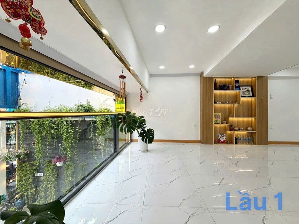 Bán Nhà MT Phan Văn Trị BT. DT 5,3*18m 4 Lầu Giá rẻ - Ảnh 2