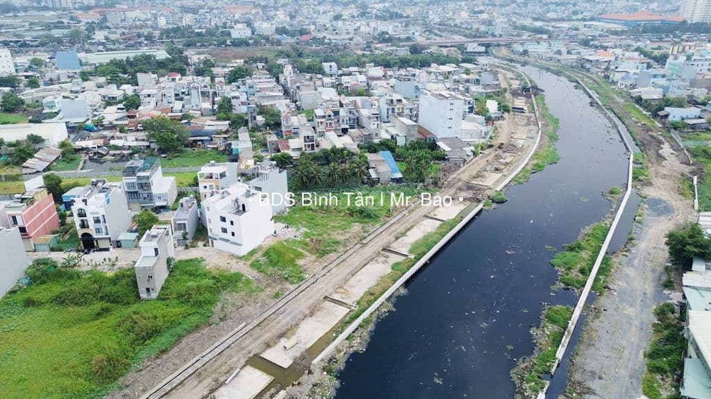 Đất Đầu Tư Mặt Tiền Đường 20m Kênh Tham Lương 80m2 Giá Tốt 5,7 Tỷ SHR - Ảnh 3