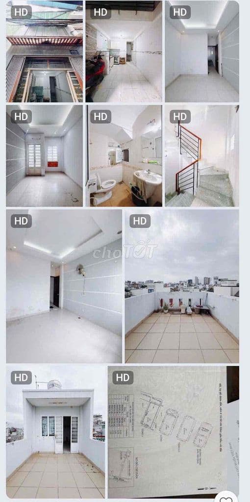 Nhà 5 tầng BTCT , hoàn công chuẩn, 3 PN- 3WC , vay bank 2,5 tỷ