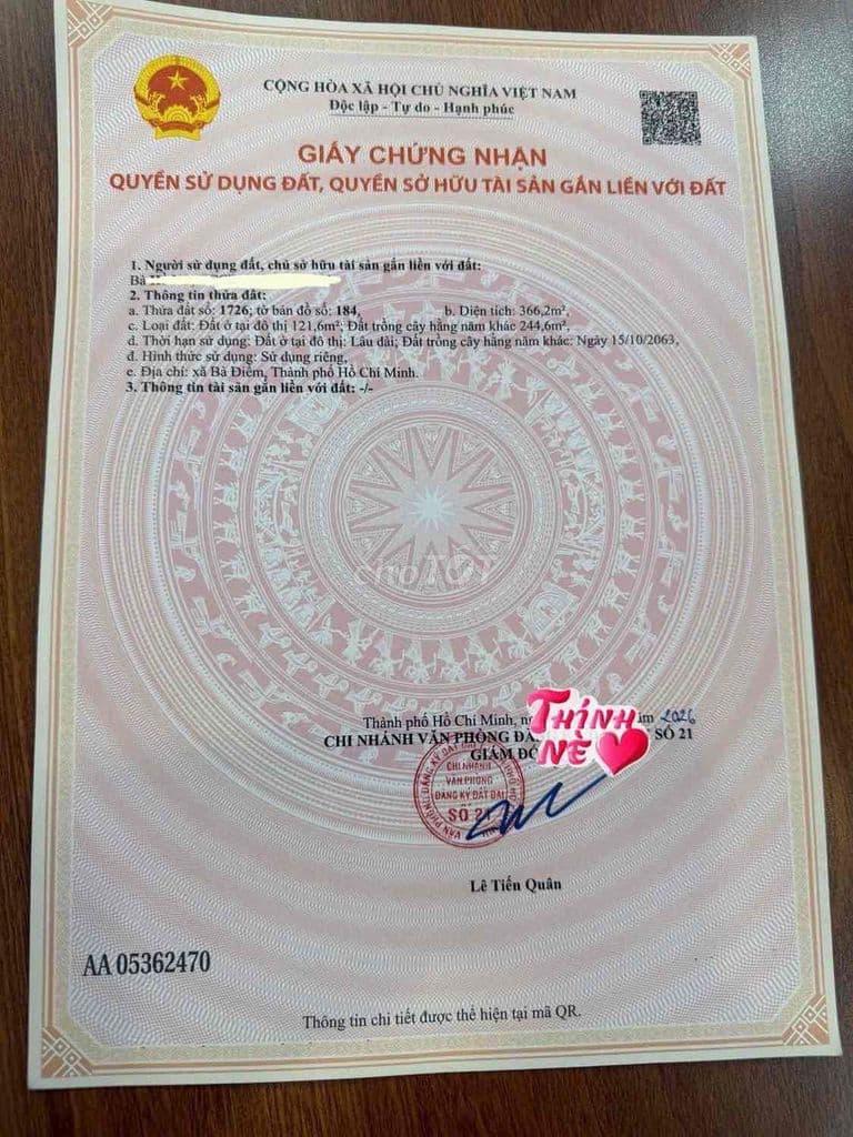 🔴Lô Đất 21x27 👉2 Mặt Tiền Đường Trần Văn Mười - Ảnh 2