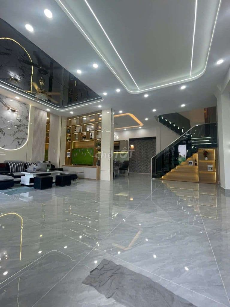 BIỆT THỰ MẶT TIỀN ĐÔNG THẠNH 8_1,DT:81m2, SỔ HỒNG RIÊNG, GẦN CẦU DỪA - Ảnh 2