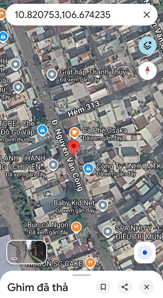 Nhà MT Nguyễn Văn Công ở và kinh doanh