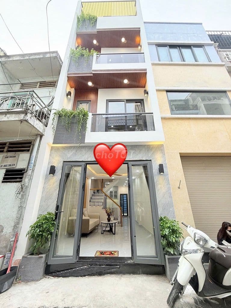 Hẻm xe hơi thông, Phan Văn Trị, 4x10, 4 tầng, hơn 6 tỷ TL - Ảnh 2