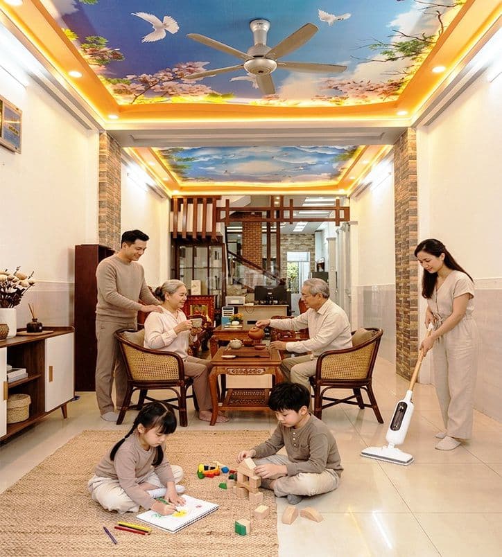 Nhà MT Bình Phú - 4x18m - 12.5 Tỷ - Gần CV Bình Phú