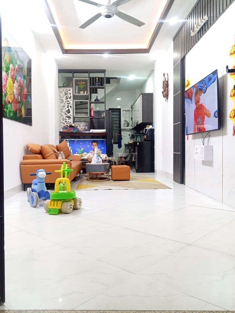 nhà hoàng mai gần 40m2, ô tô nhỏ vào cửa, hơn 7 tỷ, nhà hai thoáng - Ảnh 3