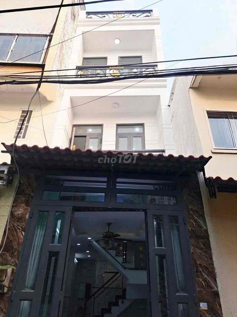 cần bán nhà bình trị đông , Q bình tân , 1trệt , 3 lầu