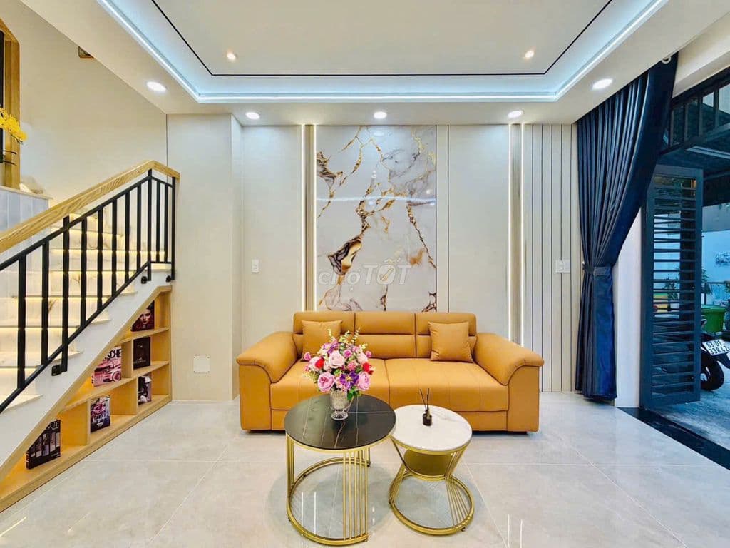 Hiếm Gò Vấp, Hxh 8m, 38m2, 1 Trệt 1 lầu xây kiên cố, Đầy đủ nội thất - Ảnh 3