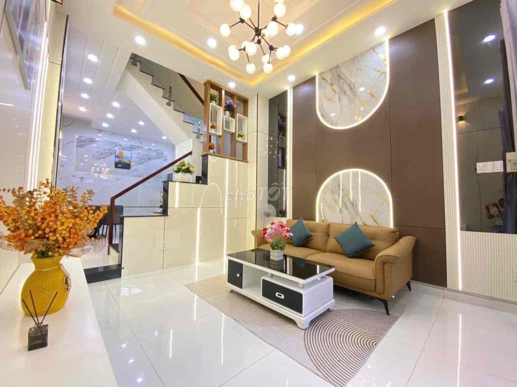 BÁN NHÀ HẺM XE HƠI- GẦN EMART GÒ VẤP