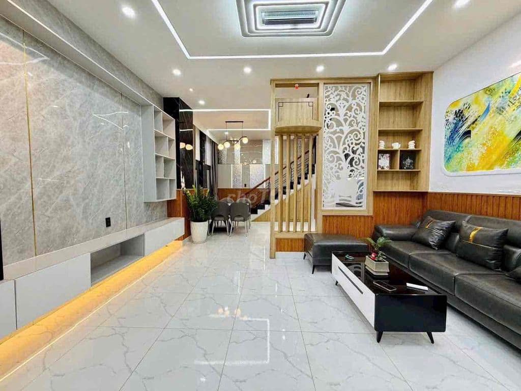 NHÀ SHR 60m2 - 6mx12m Quận 12 Sát Gò Vấp - Đúc 1 Lầu 2PN 2WC GIÁ HƠN 4 - Ảnh 3